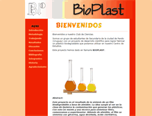 Tablet Screenshot of bioplast.pandoweb.com